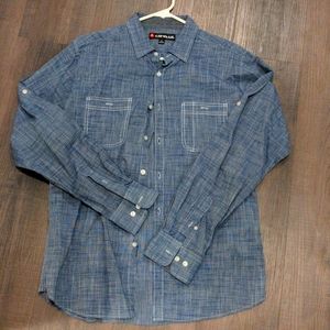 Long sleeve casual mens shirt